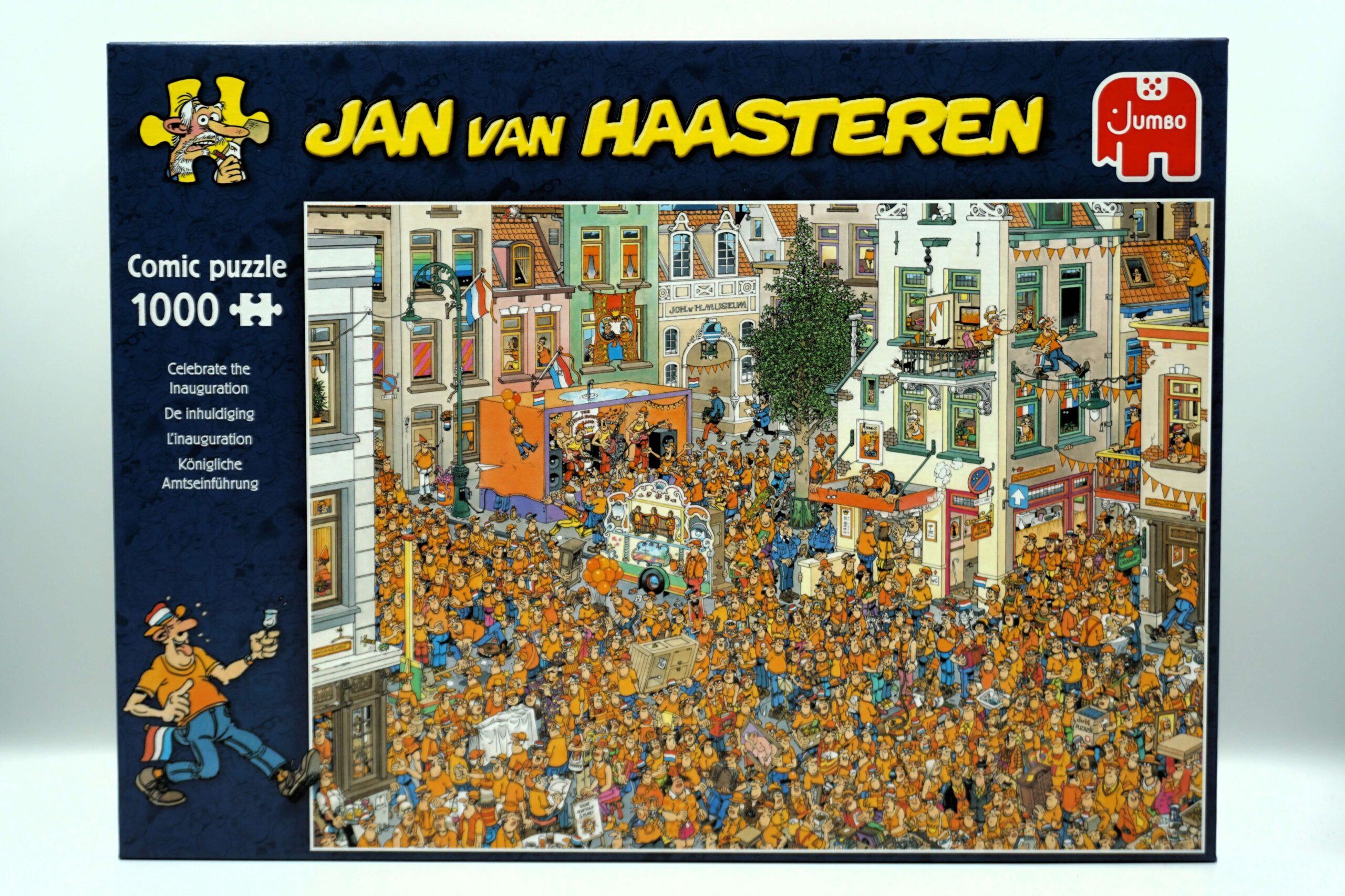 Jan van Haasteren - Celebrate the Inauguration - 1000 bitar (26) fram