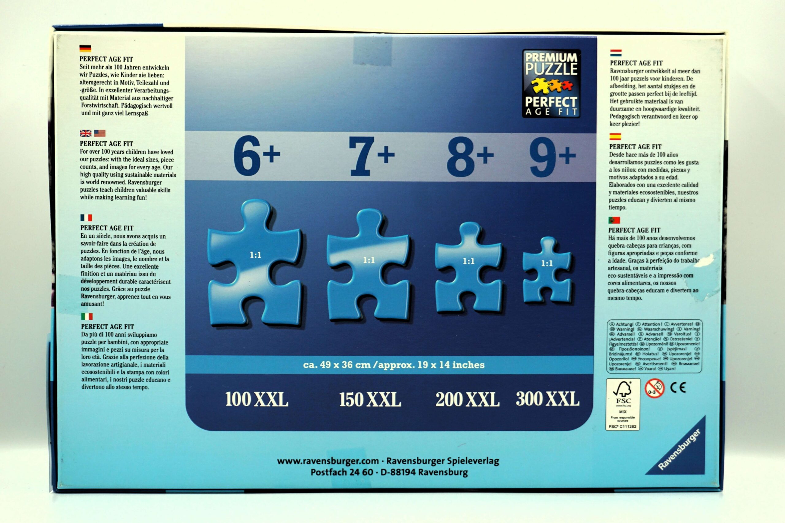 Ravensburger - Cute kittens - 100 bitar (114) bak