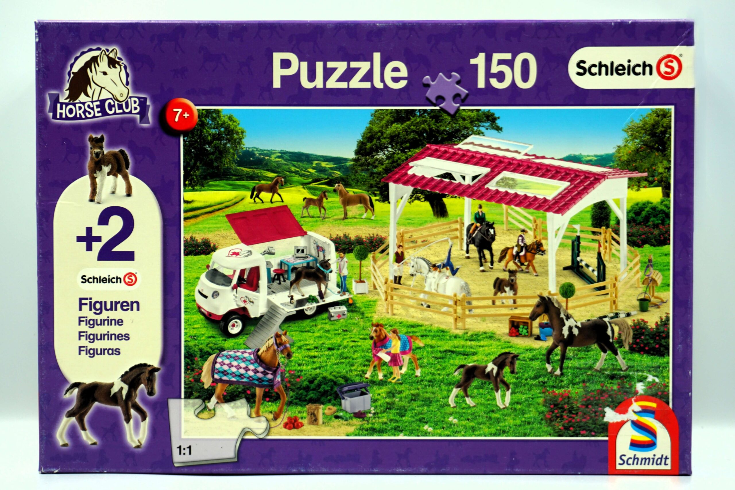 Schmidt - Schleich - Riding school and veterinarian - 150 bitar (116) fram