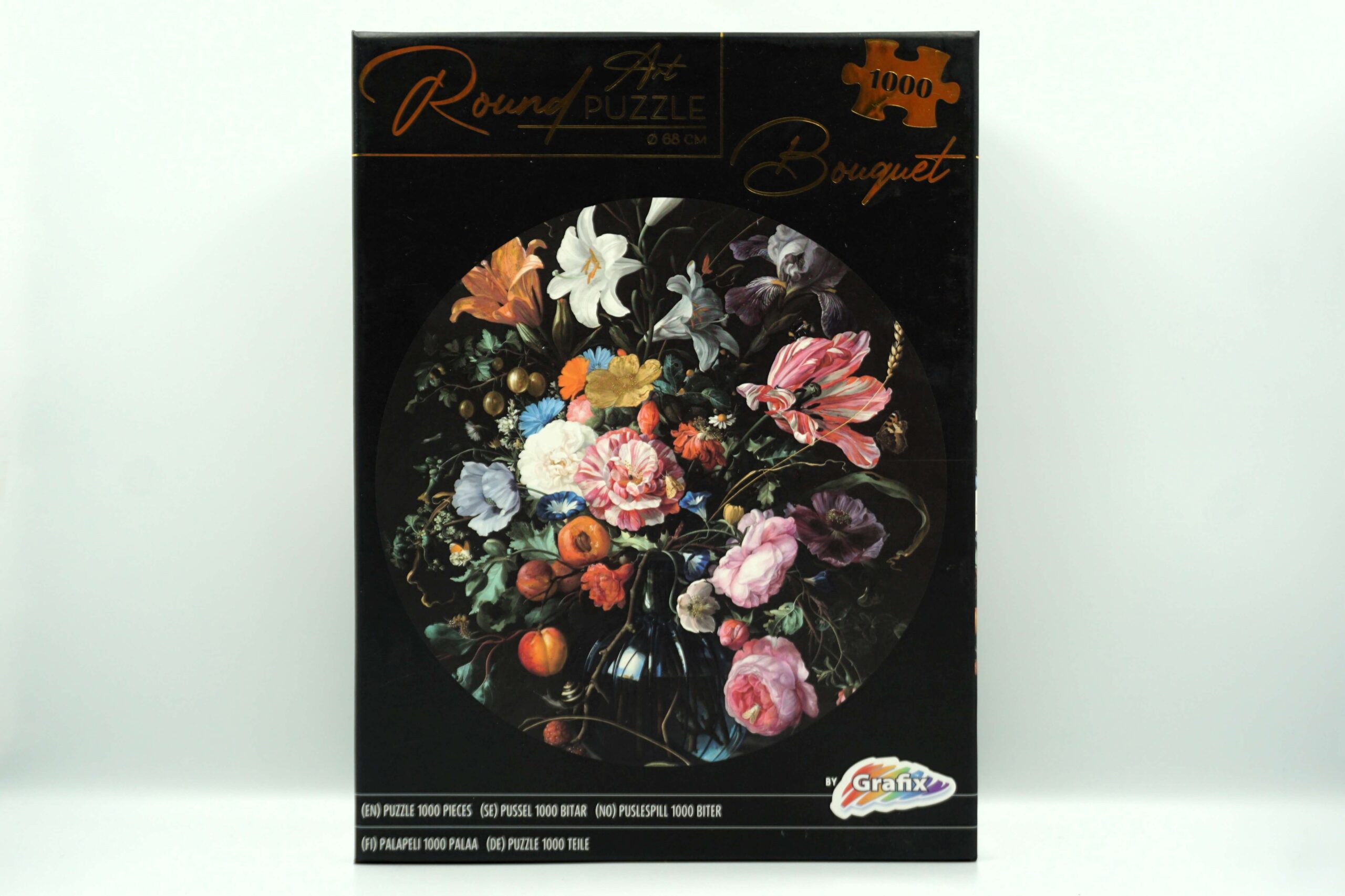 Grafix - Round Art - Bouquet - 1000 bitar (159) fram