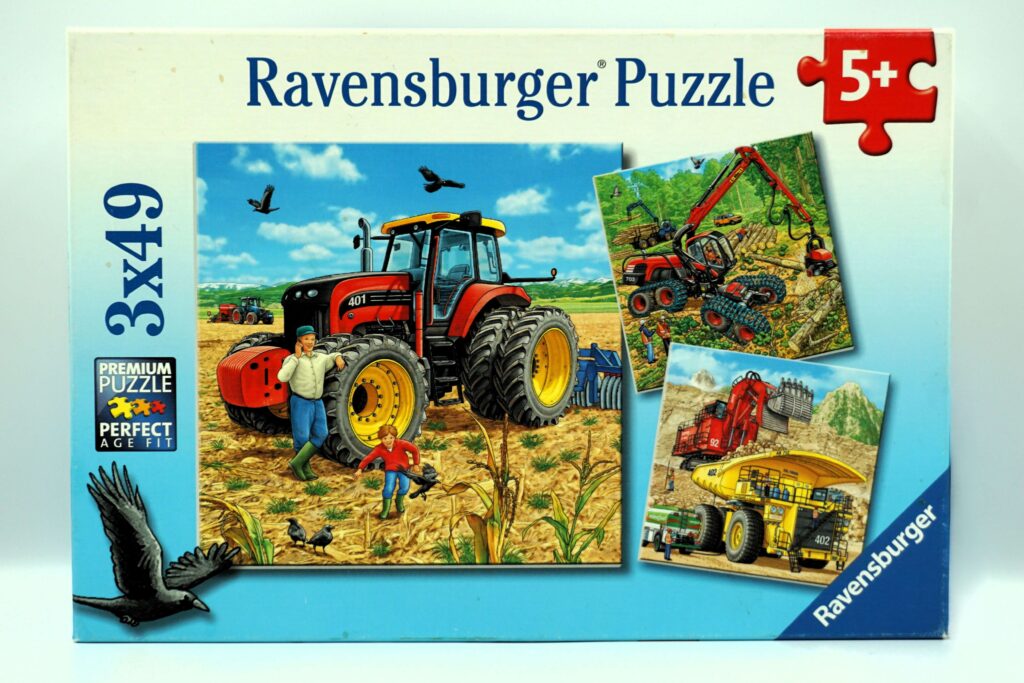 Ravensburger - Big Machines - 3x49 bitar (313) fram