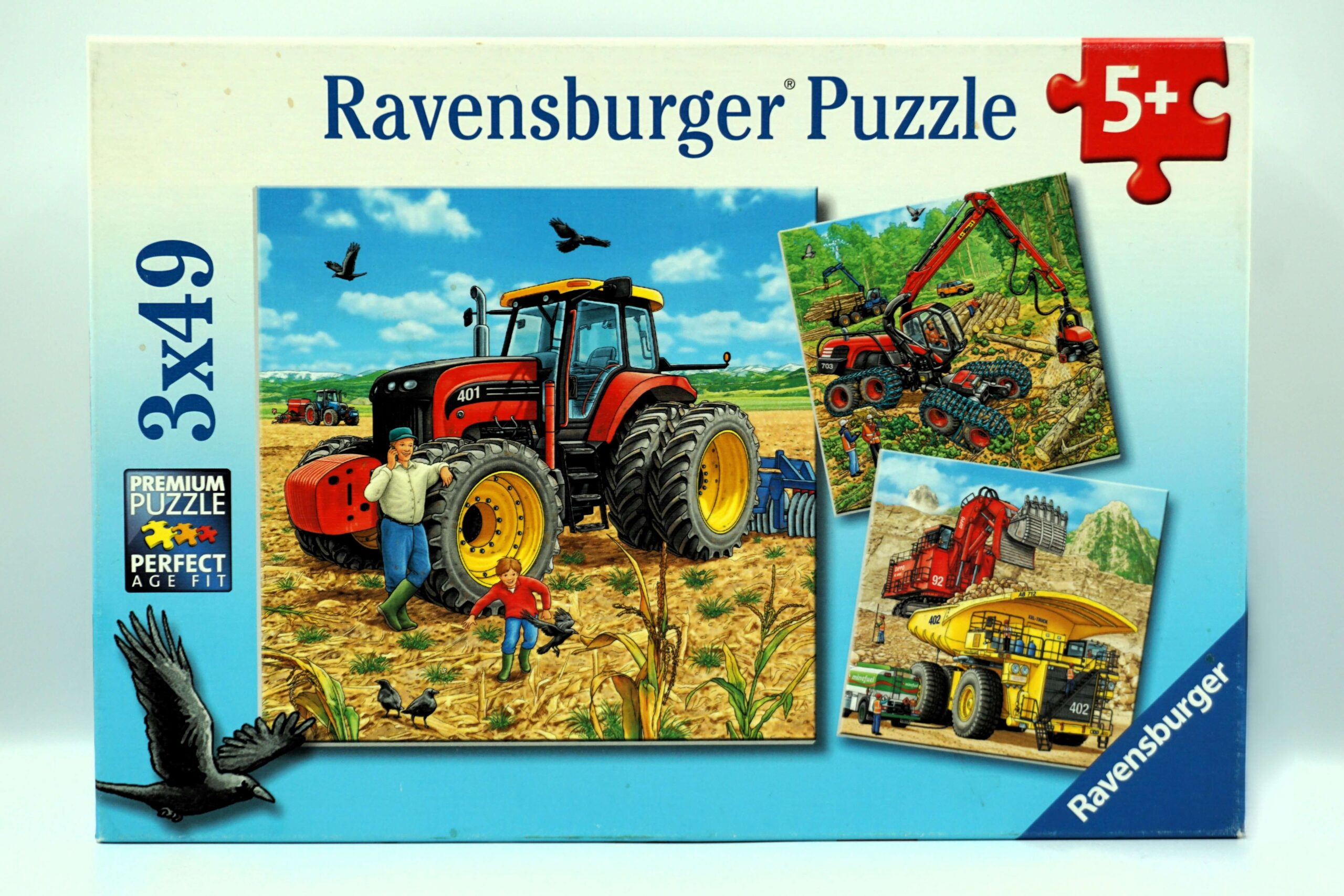 Ravensburger - Big Machines - 3x49 bitar (313) fram