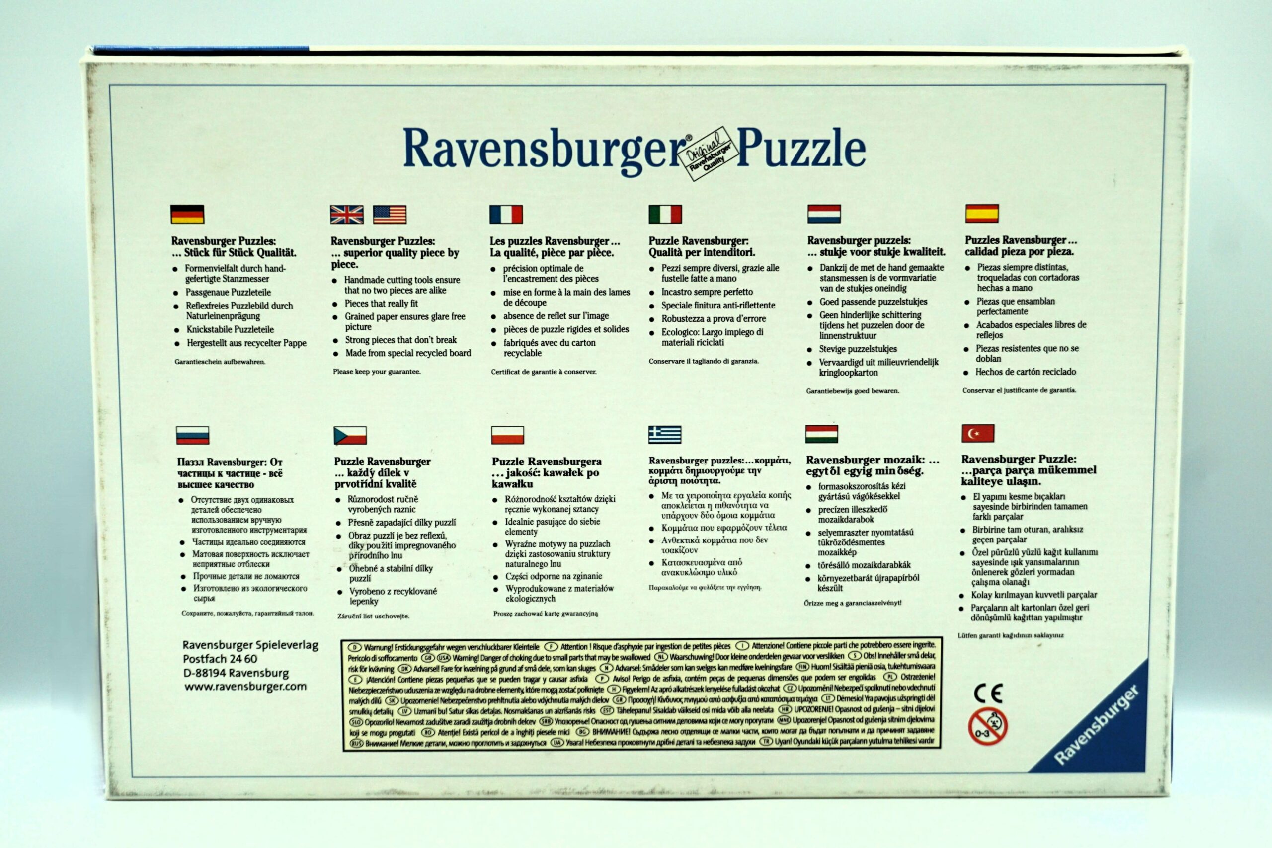 Ravensburger - Pirate Adventure - 3x49 bitar (314) bak