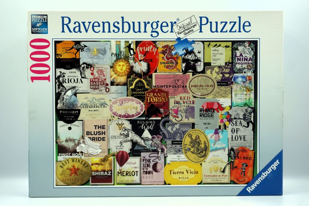 Ravensburger - Wine Labels - 1000 bitar (307) fram
