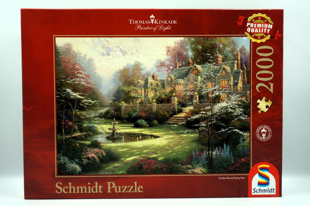 Schmidt - Thomas Kinkade - Gardens Beyond Spring Gate - 2000 bitar (283) fram