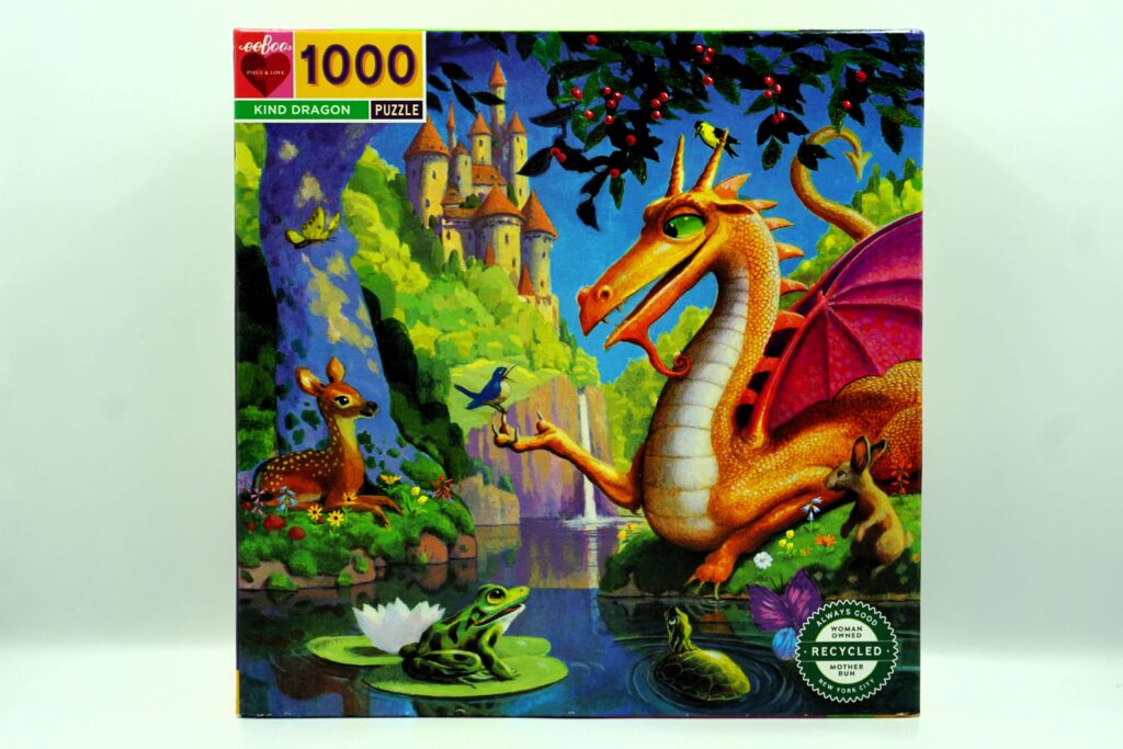 Eeboo - Kind Dragon - 1000 bitar (421) fram