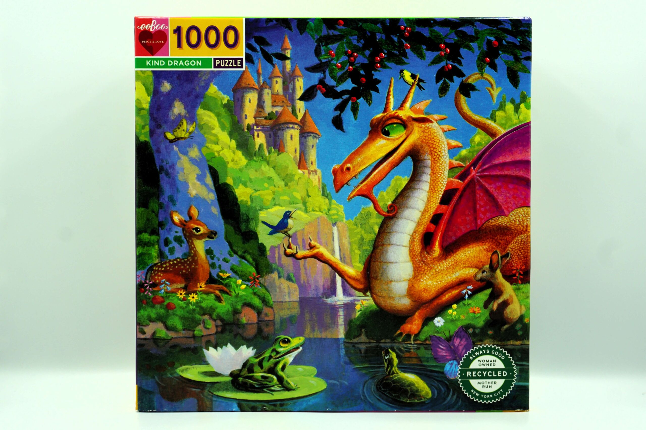 Eeboo - Kind Dragon - 1000 bitar (421) fram
