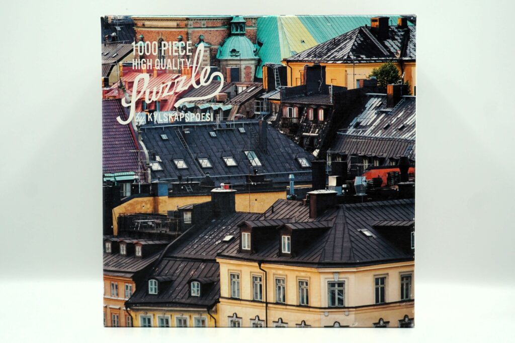 Kylskåpspoesi - Rooftops - 1000 bitar (401) fram