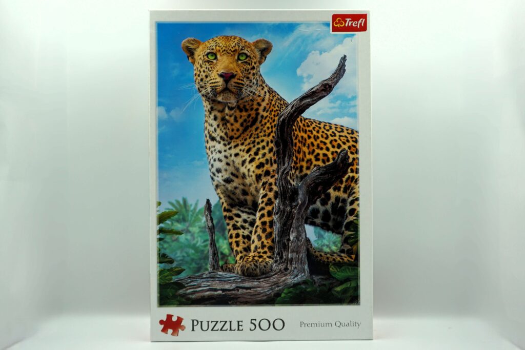 Trefl - Wild leopard - 500 bitar (410) fram