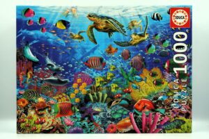 Educa - Tropical fantasy turtles - 1000 bitar (528) fram