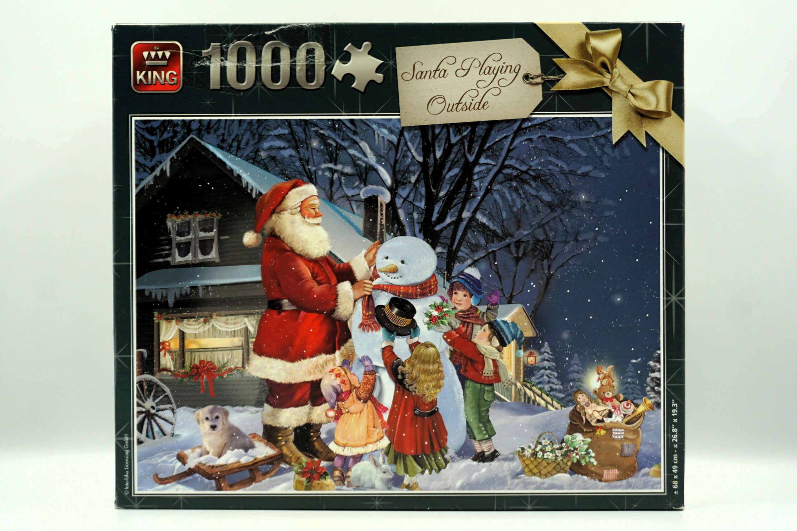 King - Santa Playing Outside - 1000 bitar (574) fram