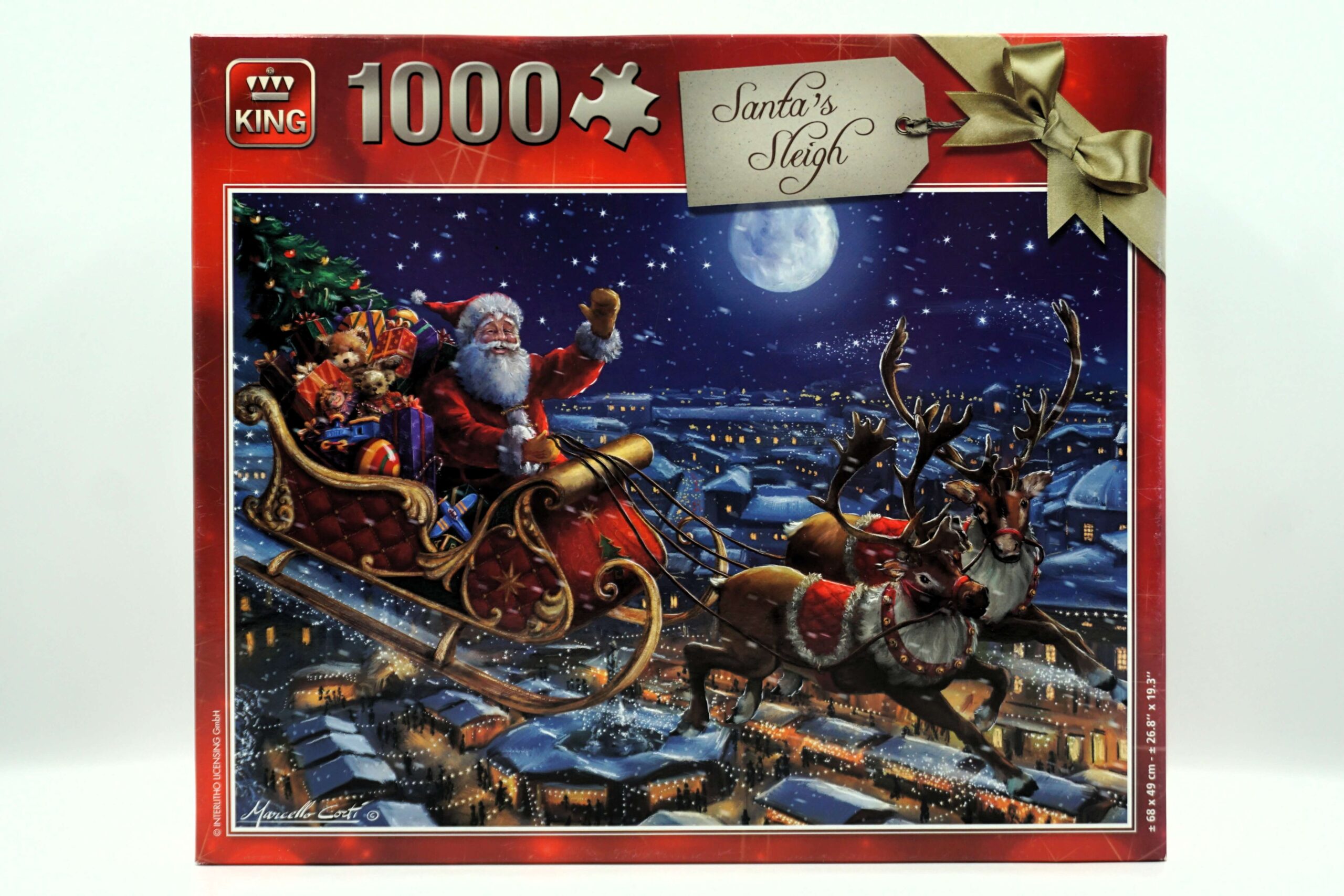 King - Santa's Sleigh - 1000 bitar (573) fram
